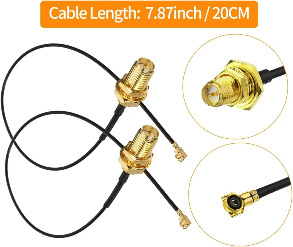 roboway two 10 inch rp sma cable and antenna