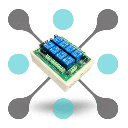 roboway 12V 10A 8 Channel RF Remote Control Switch Wireless RF Relay Receiver Module