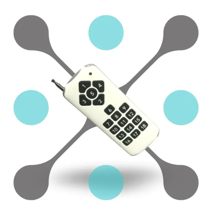 roboway-18 button Rf Remote with rf relay