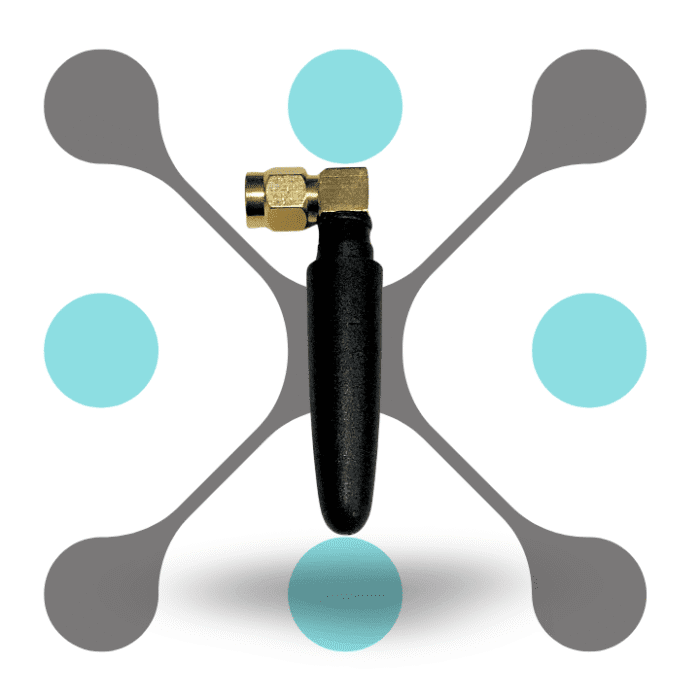 roboway 2.4G Rubber Duck WIFI Antenna 3dBi Wlan Antenna With SMA Male Connector