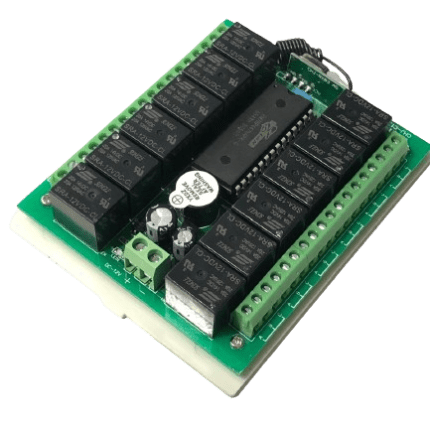 roboway 433mhz 12dc rf remote controller