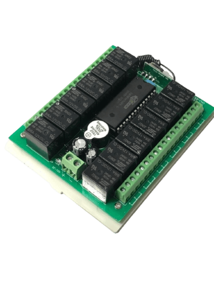 roboway 433mhz 12dc rf remote controller