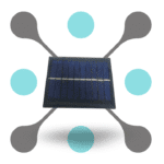 roboway 70x70 6v 100 MA solar pannel