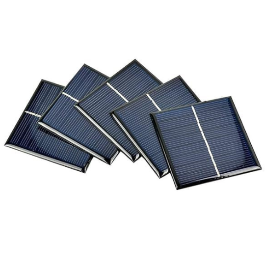 roboway 70×70 6v 100ma square shape polycrystalline mini epoxy solar panel