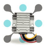 roboway G-energy DC 72V TO 24V 5A 120W Dc Dc Converter Step Down Voltage Power Supply IP68
