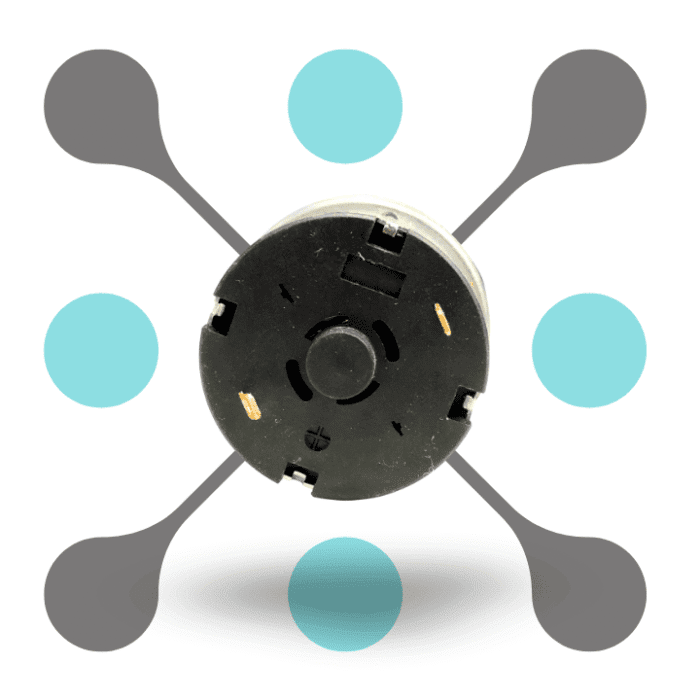 roboway GB37-520 dc 200rpm high torque gear motor