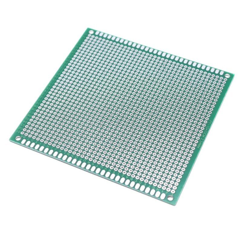 roboway 10x10cm double sided universal pcb prototype board 2.54mm hole pitch