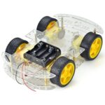 roboway 4 wheel robot car chassis kit