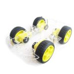 roboway 4 wheel smart robo car chassis kit