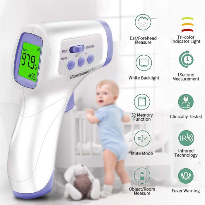 roboway Ir thermometer with lcd display