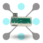 roboway White Digital USB Current Voltage Meter