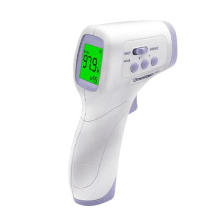 roboway non contact forehead infrared thermometer with digital lcd display