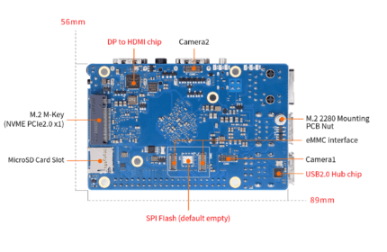 roboway orange pi 5 pro rk3588s 8 core 64 bit processor 4gb ram