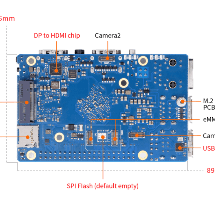 roboway orange pi 5 pro rk3588s 8 core 64 bit processor 4gb ram