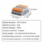 PCT-223-6 Stationary Type, Quick Connection Terminal