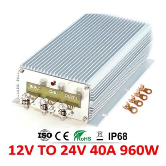 DC12V TO 24V 40A 960W DC-DC BOOST CONVERTER NON-ISOLATED