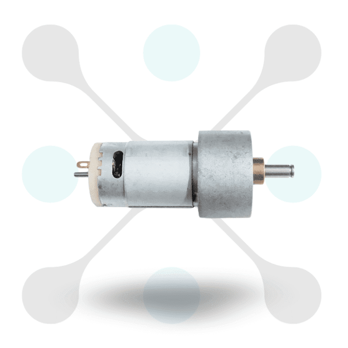 roboway 1000rpm jhonson motor side shaft