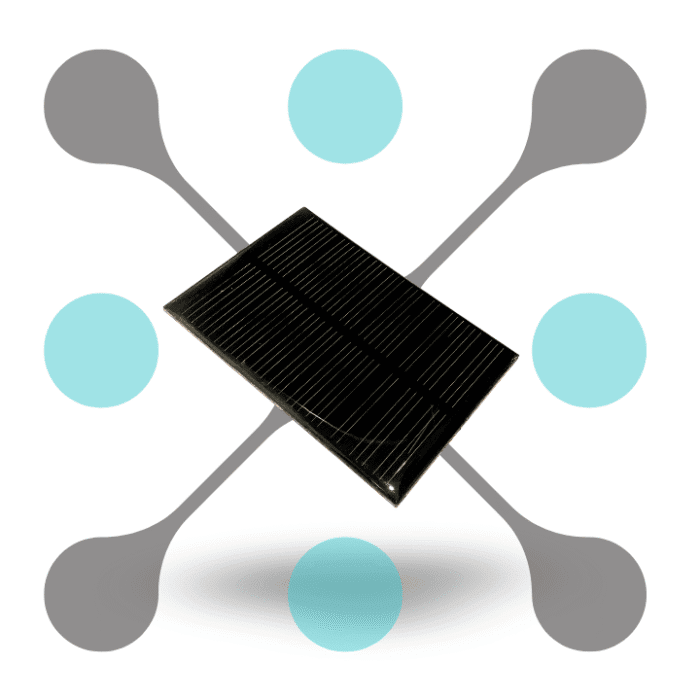 roboway 69x100 4v 180mA Polycrystalline Mini Epoxy Solar Panel