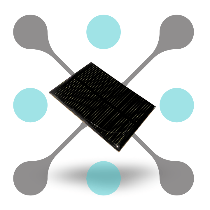 roboway 69x100 4v 180mA Polycrystalline Mini Epoxy Solar Panel