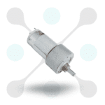 roboway Dc 12V 1000 Rpm Johnson Gear Motor Side Shaft High Torque Motor