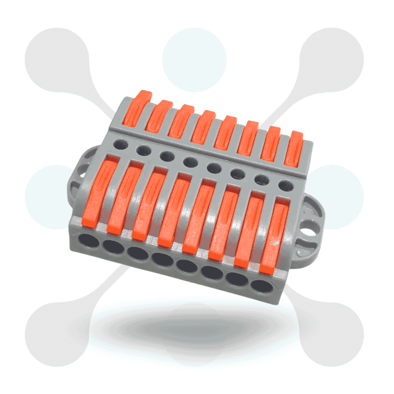 roboway PCT-223-8 Quick Wire Connector 8 In 8 Out Terminal Pct Connector