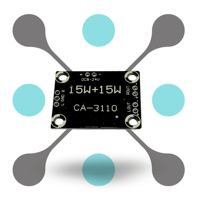 roboway TPA3110 Class-D audio power amplifier