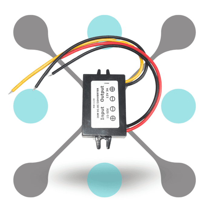 roboway 15-50v to 12V 3a 36w dc dc converter