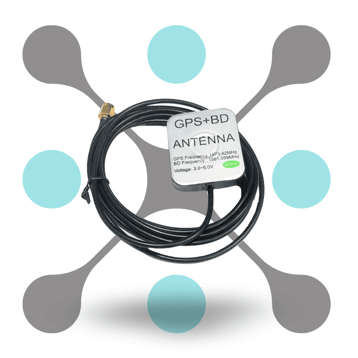 roboway 1575.42 Mhz GPS Antenna for GPS &amp with 2 Meter Cable-Good Quality
