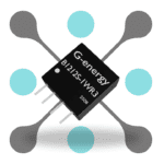 roboway B1212S-1WR3 12V to 12V 83mA 1W Dc Dc Converter