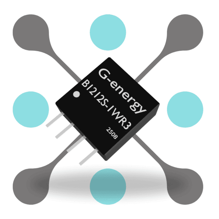 roboway B1212S-1WR3 12V to 12V 83mA 1W Dc Dc Converter