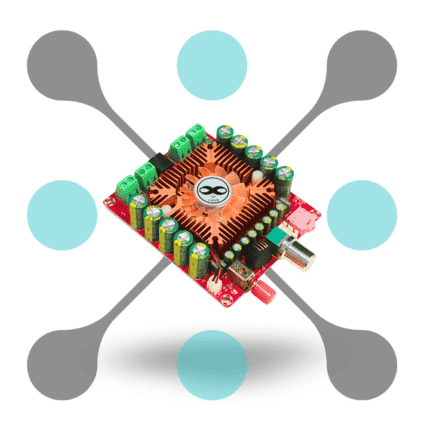 roboway TDA7850 2.1 Channel Amplifier Board 2x80W Car AB Type Amplifier Module DIY High Power 120W Bass