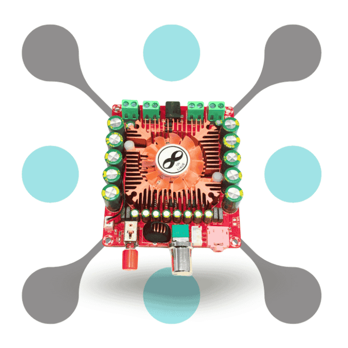 roboway TDA7850 2.1 Channel Amplifier Board