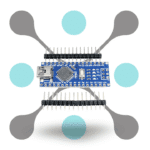 roboway Unsoldered Nano ATmega328pb board