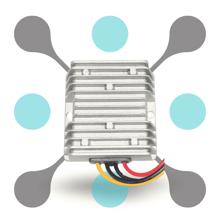 roboway G-Energy DC 12V to 19V 5A 95W Dc Dc Converter Step Up Voltage Regulator Module Waterproof IP68