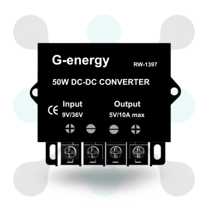 G-Energy DC 12V 24V TO 5V 10A 50W Dc Dc Converter