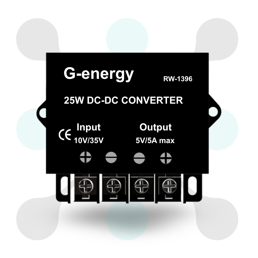 G-Energy DC 12V 24V TO 5V 5A 25W Dc Dc Converter G-Energy DC 12V 24V TO 5V 5A 25W Dc Dc Converter