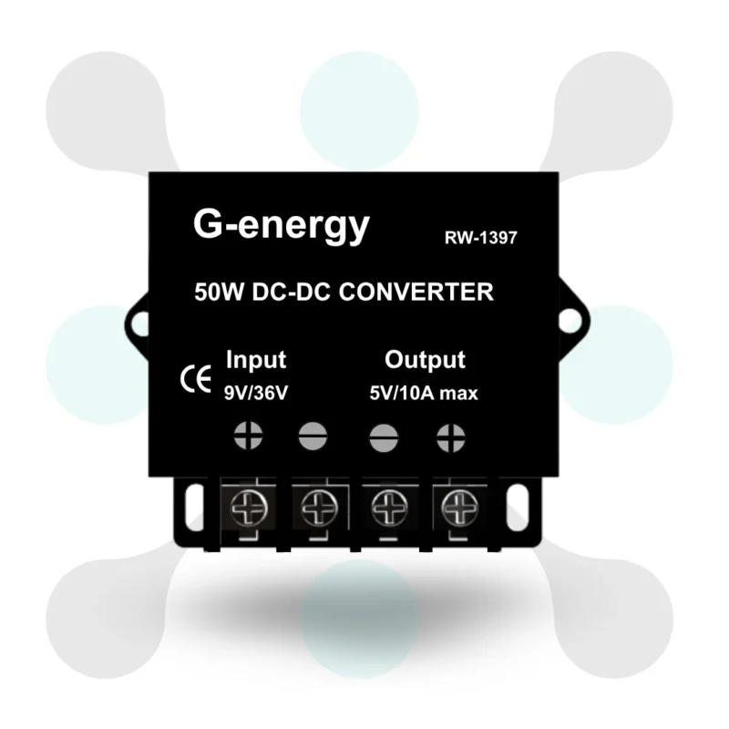 G-Energy GESPSD240510 12V 24V To 5V 10A 50W Dc To Dc Voltage Converter