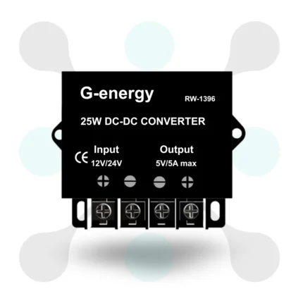 G-energy GESPSD240505 12V 24V To 5V 5A 25W Dc To Dc Converter