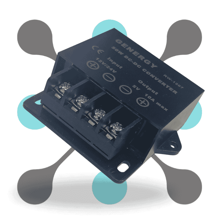 roboway 12V 24V TO 5V 10A 50W buck converter