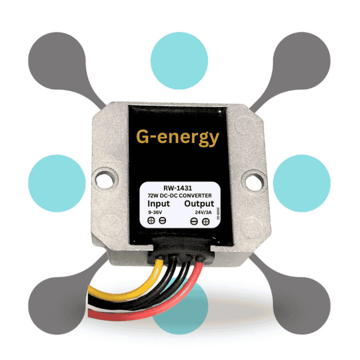 roboway 9-36V To 24V 72W Buck Boost Converter