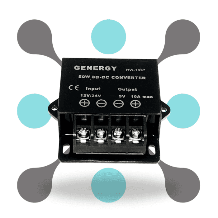 roboway G-Energy DC 12V 24V TO 5V 10A 50W Dc Dc Converter