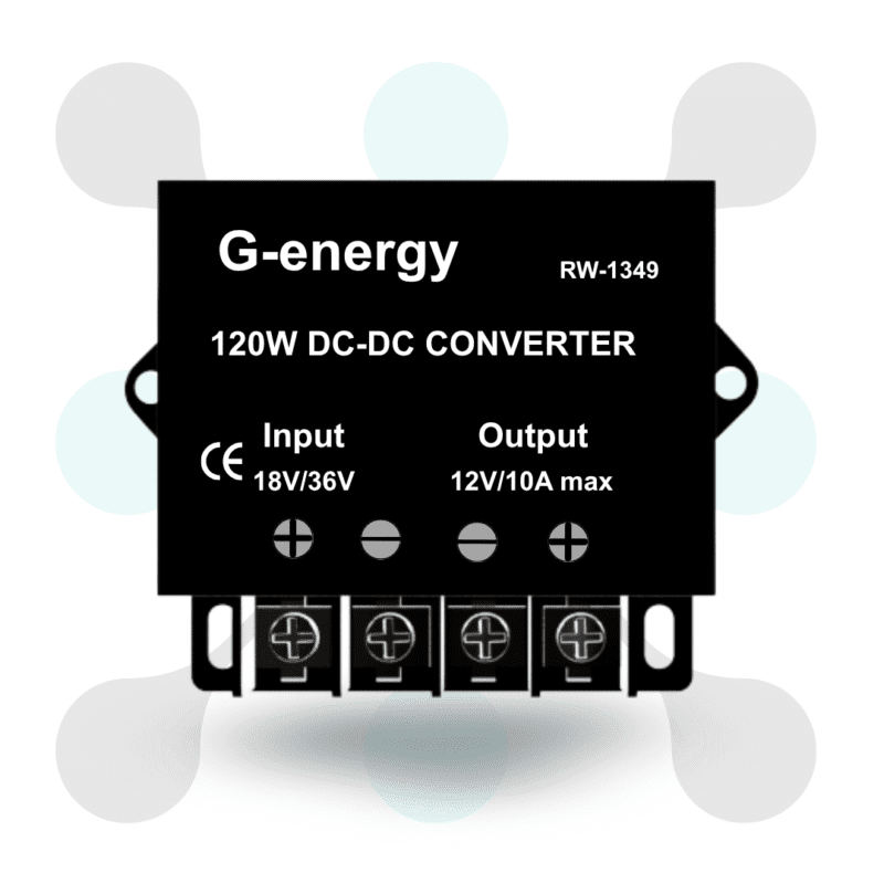 G-Energy DC 24V TO 12V 10A 120W DC DC Converter