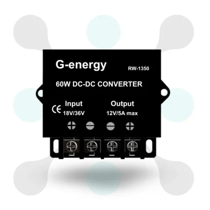 G-energy GESPSDS241205 24V To 12V 5A 60W Dc To Dc Buck Converter