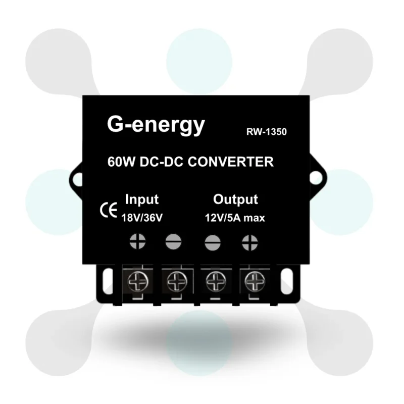 G-energy GESPSDS241205 24V To 12V 5A 60W Dc To Dc Buck Converter