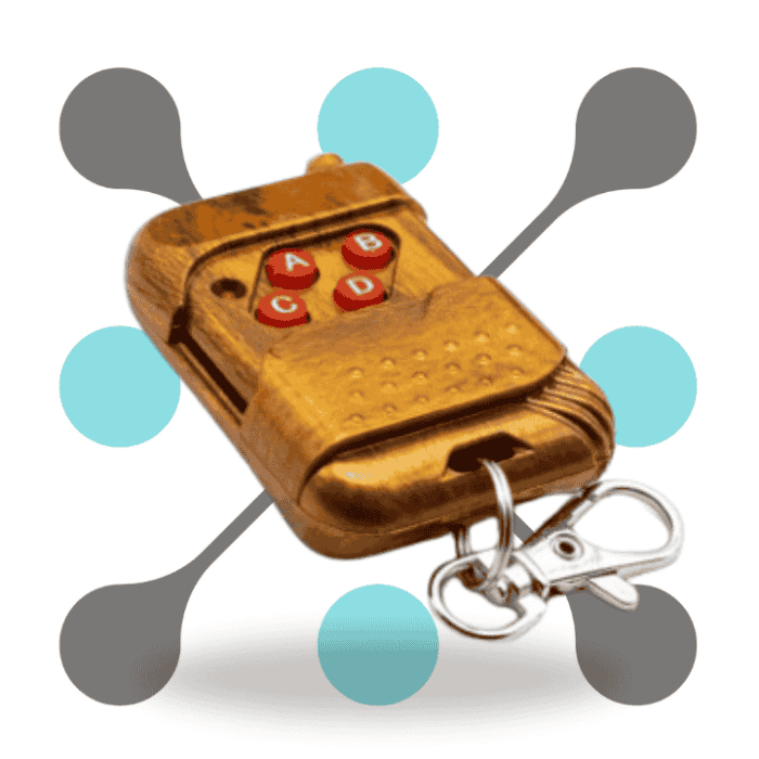 roboway 315MHz Brown RF remote control