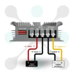 G-energy GEMSDF724860 60V 72V To 48V 60A 2880W Dc To Dc Converter with Fuse Buck-Converter