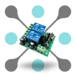 roboway-2 Channel RF Receiver with Learning Code Remote