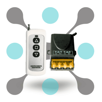 roboway 3 Button RF Remote With 1 Channel 433Mhz Rf Receiver Wireless Remote Control Set