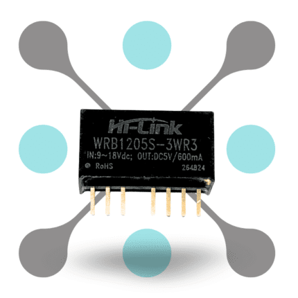 roboway Hi-link WRB1205S-3WR3 12V to 5V 3W Dc Dc Converter