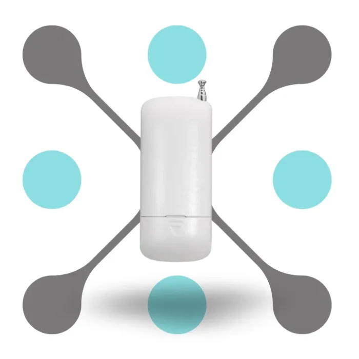 roboway-Wireless 12V Dual Channel RF Switch